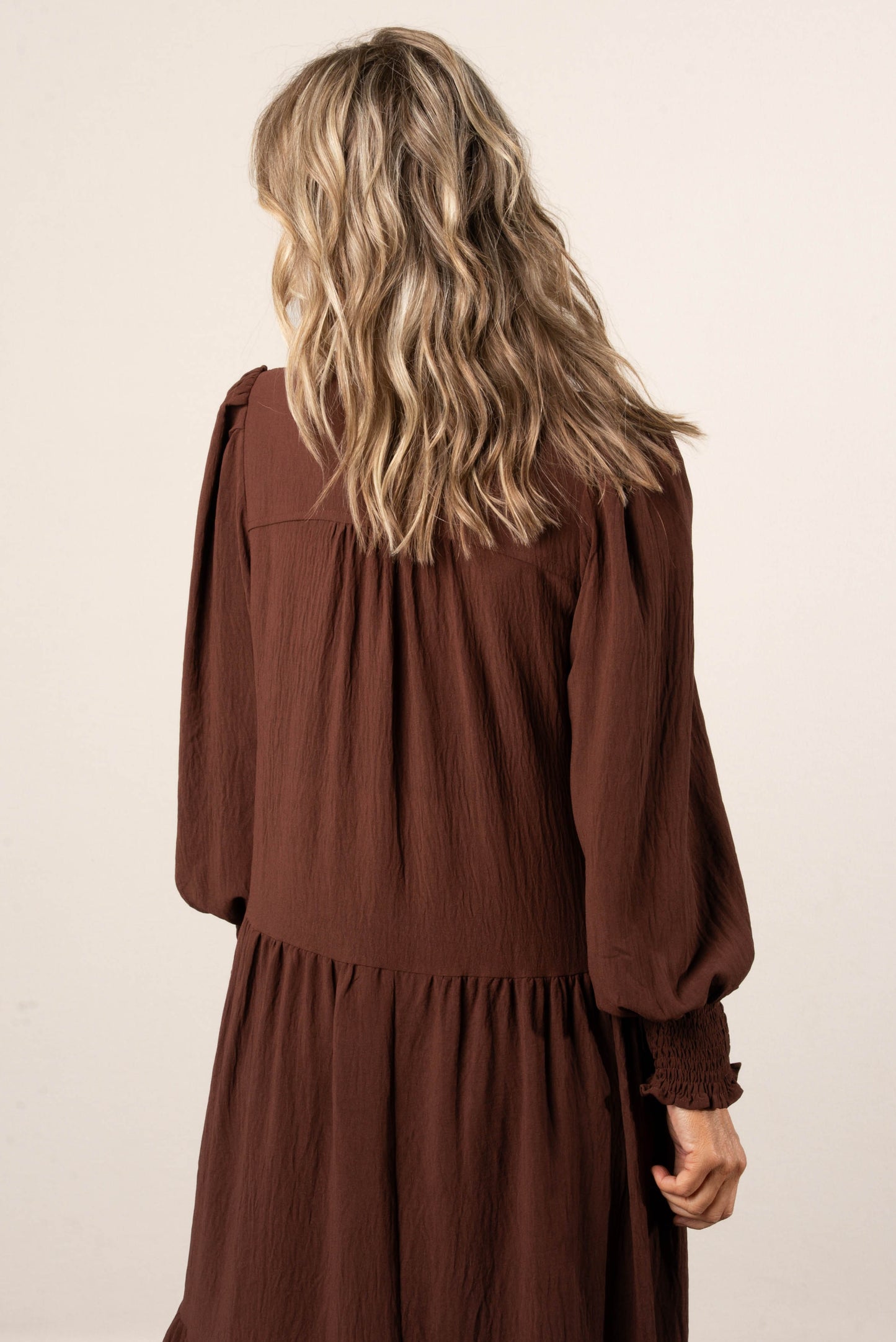 Embraceable You Tiered Midi Dress
