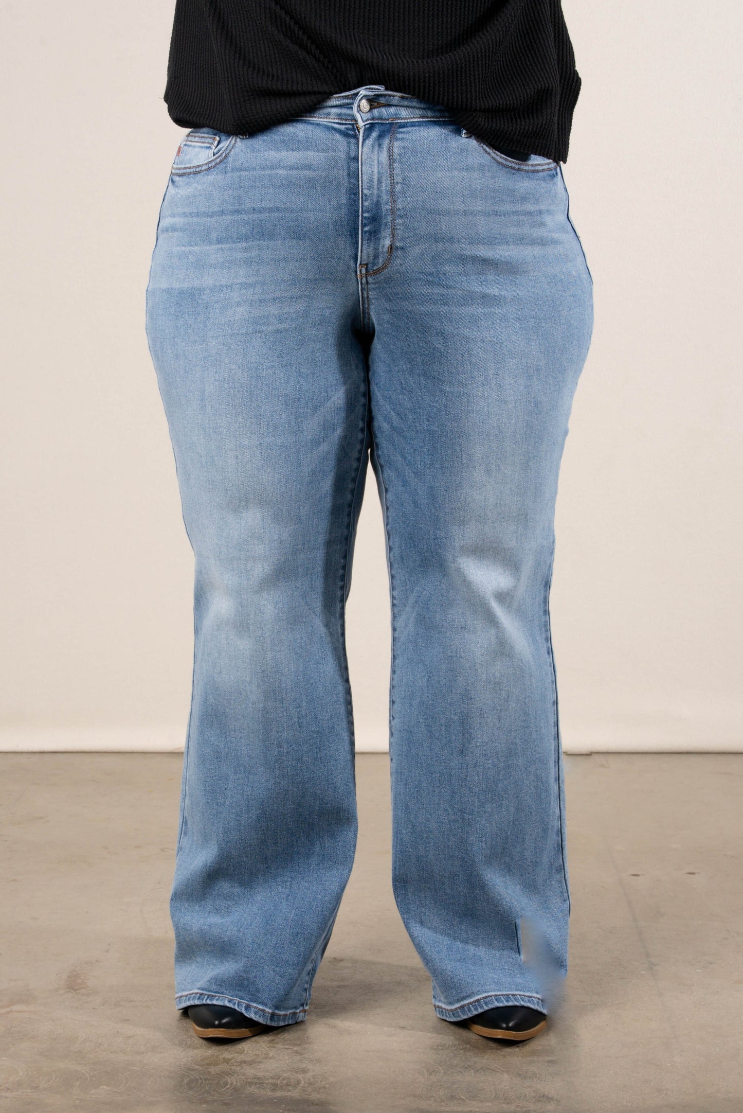 Judy Blue | Julien High Rise Wide Leg Jeans