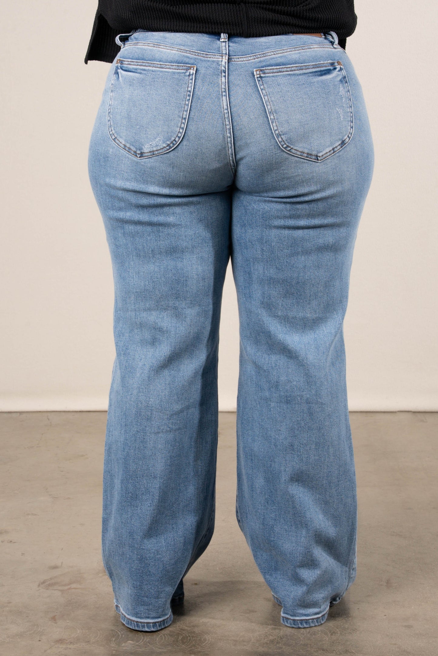 Judy Blue | Julien High Rise Wide Leg Jeans