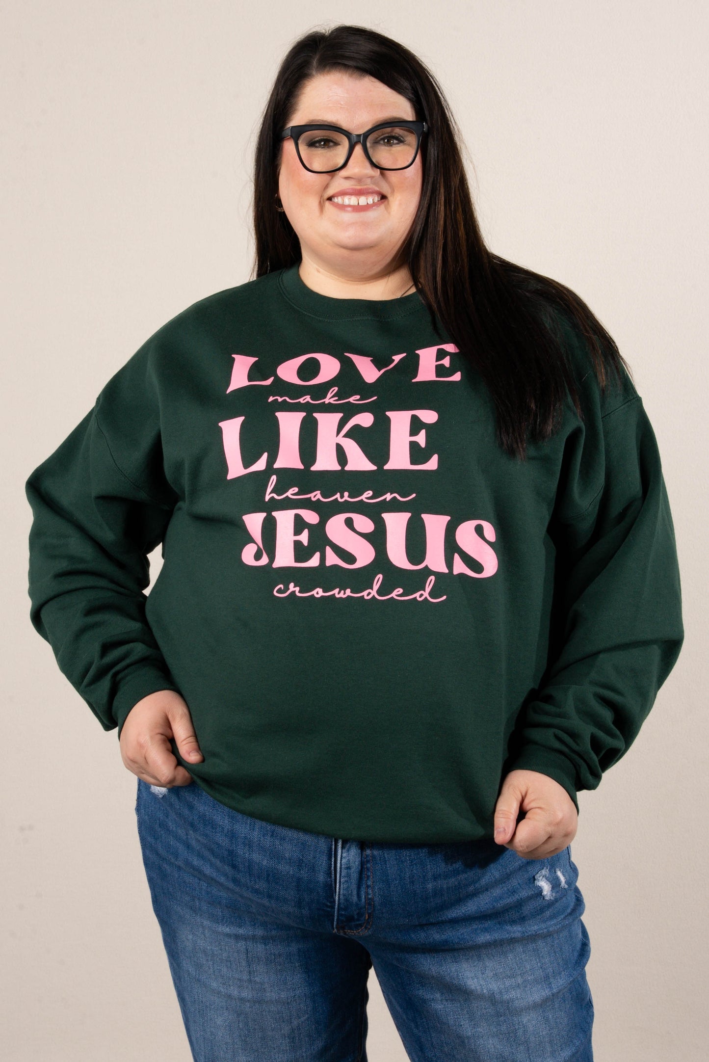 Love Like Jesus Graphic Sweatshirt