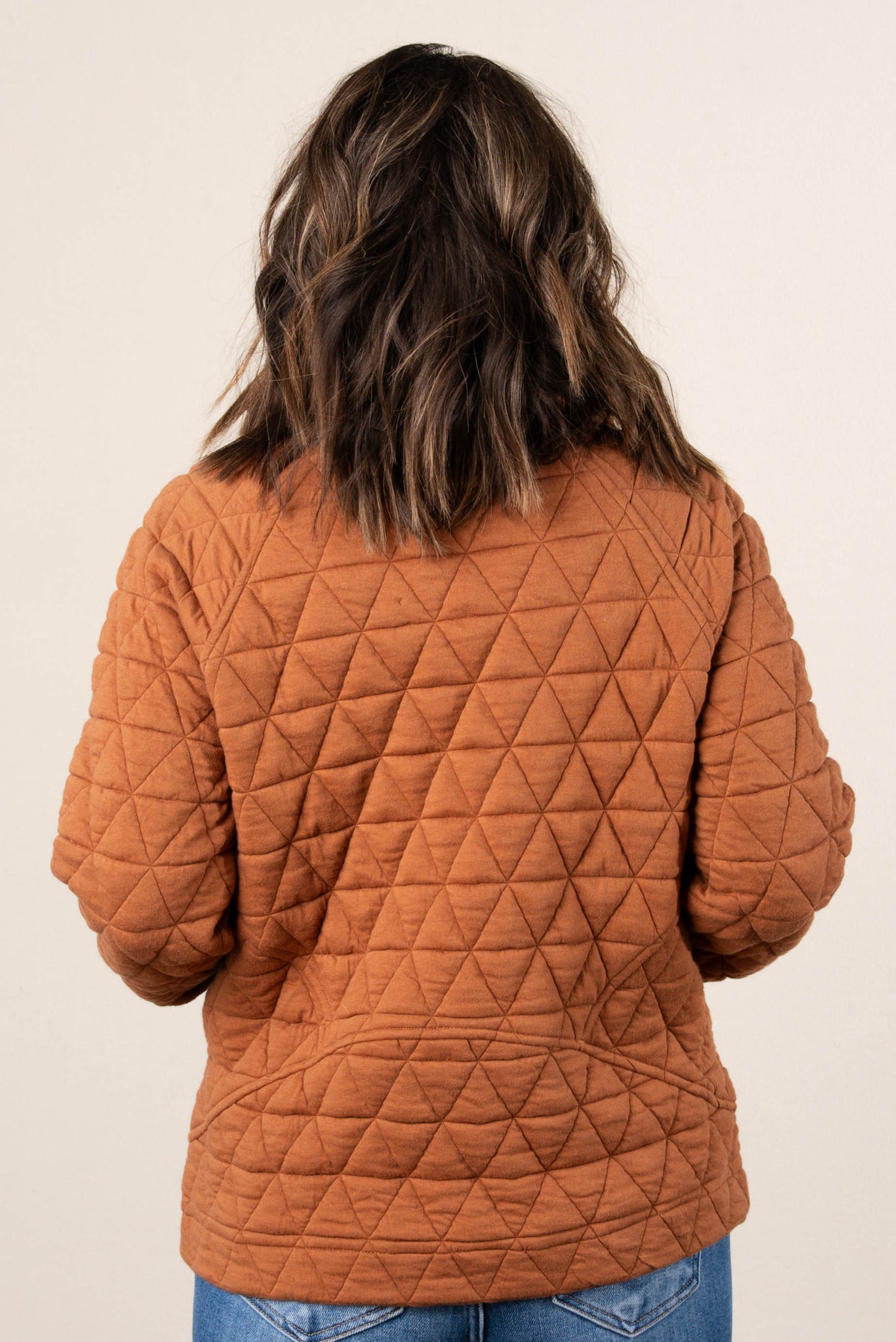 Season Of Colors Quilted Half Zip Pullover