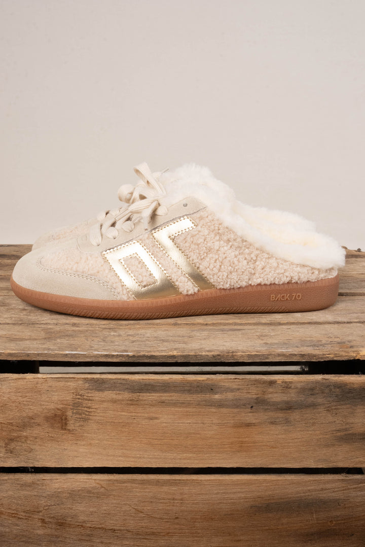 Back 70 Easter Fleece Backless Sneakers