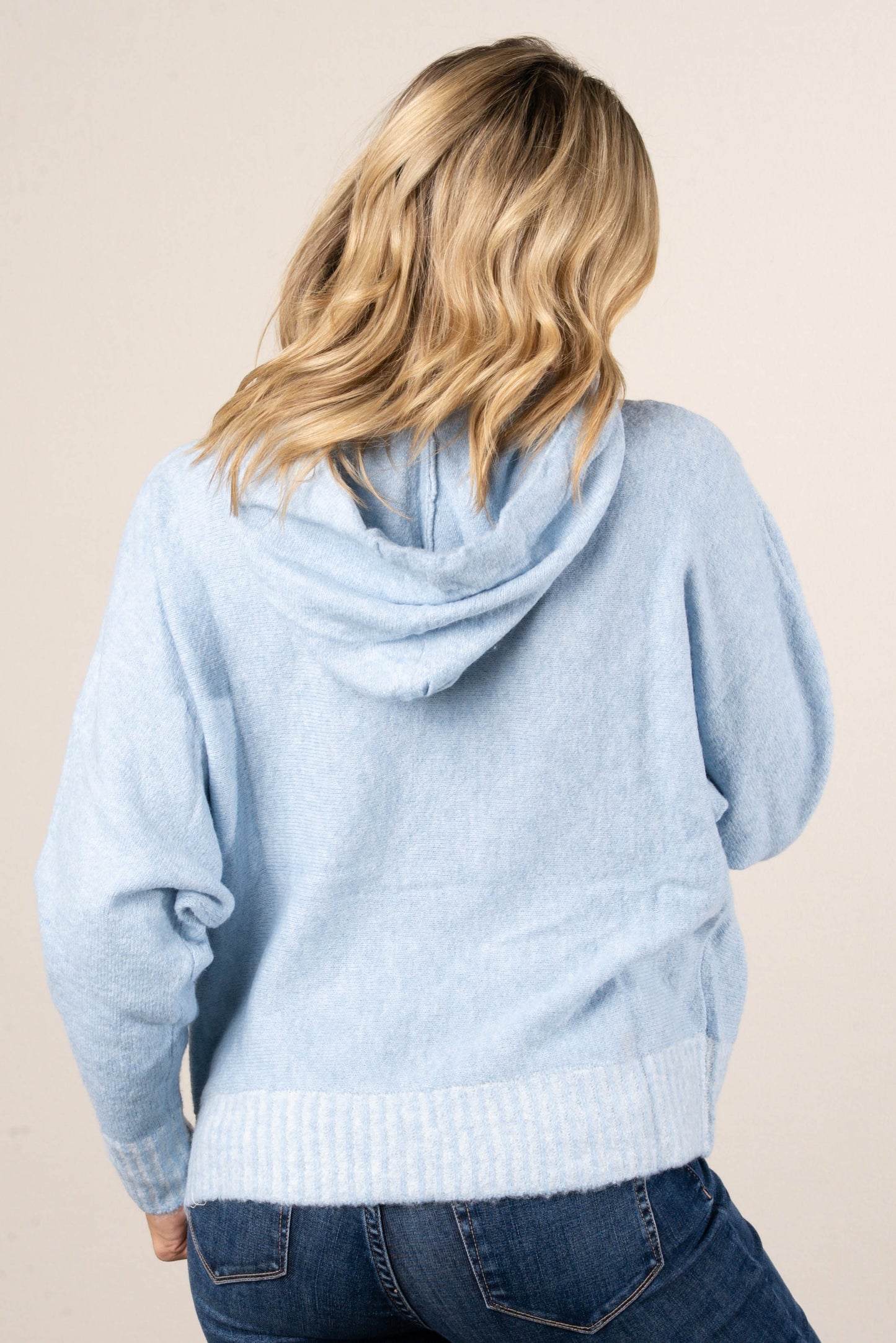Drawstring Hooded Sweater