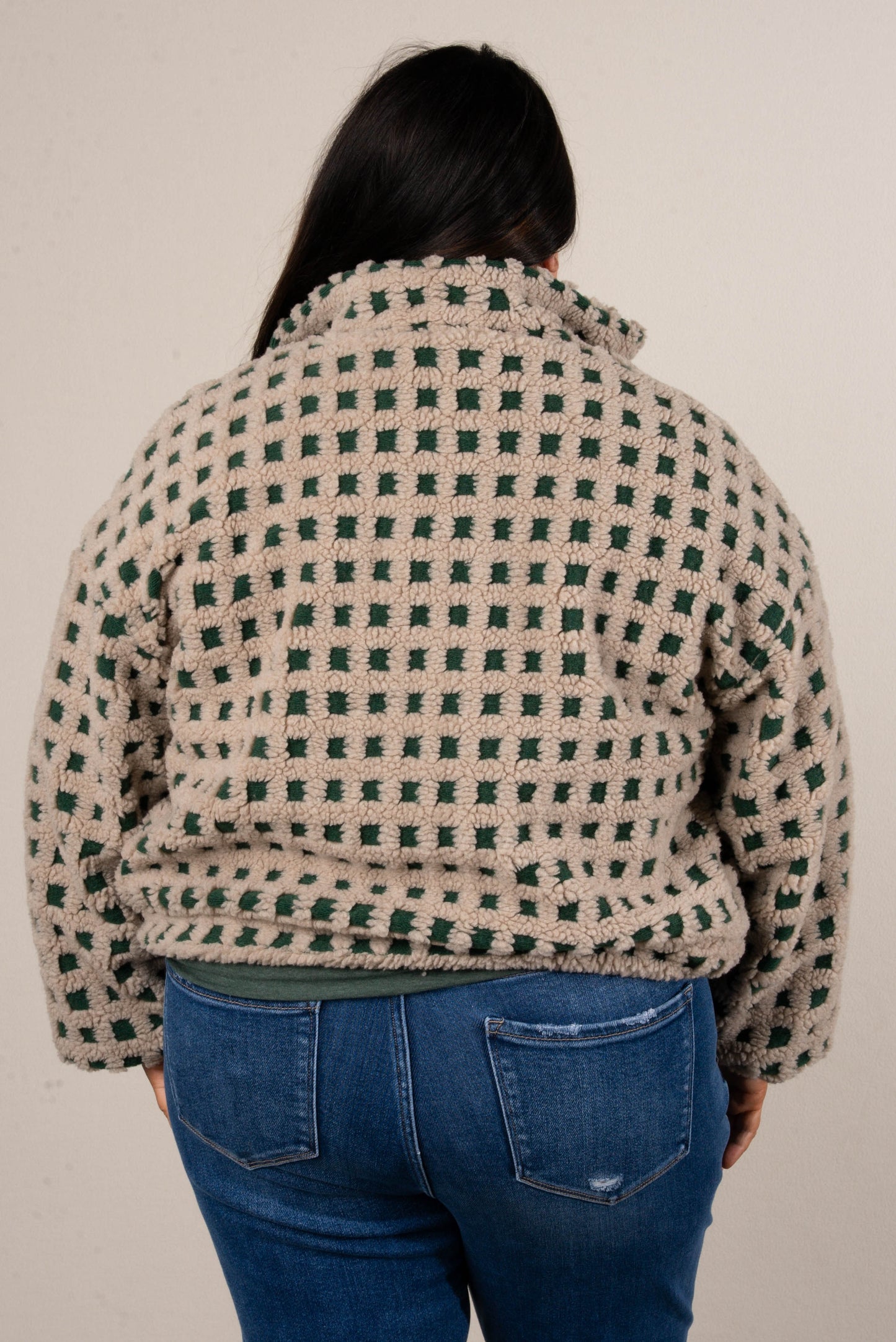 Sherpa Checkered Jacket