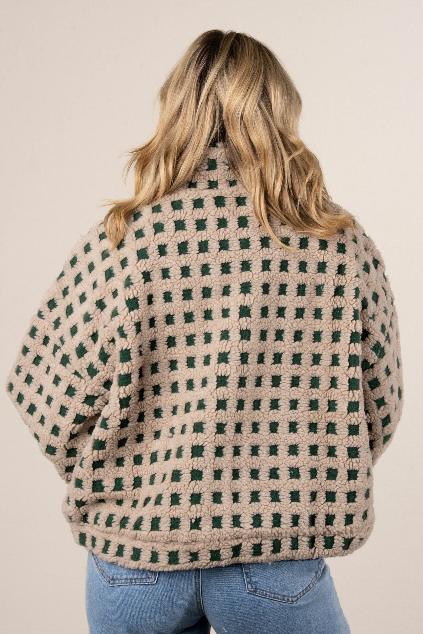 Sherpa Checkered Jacket