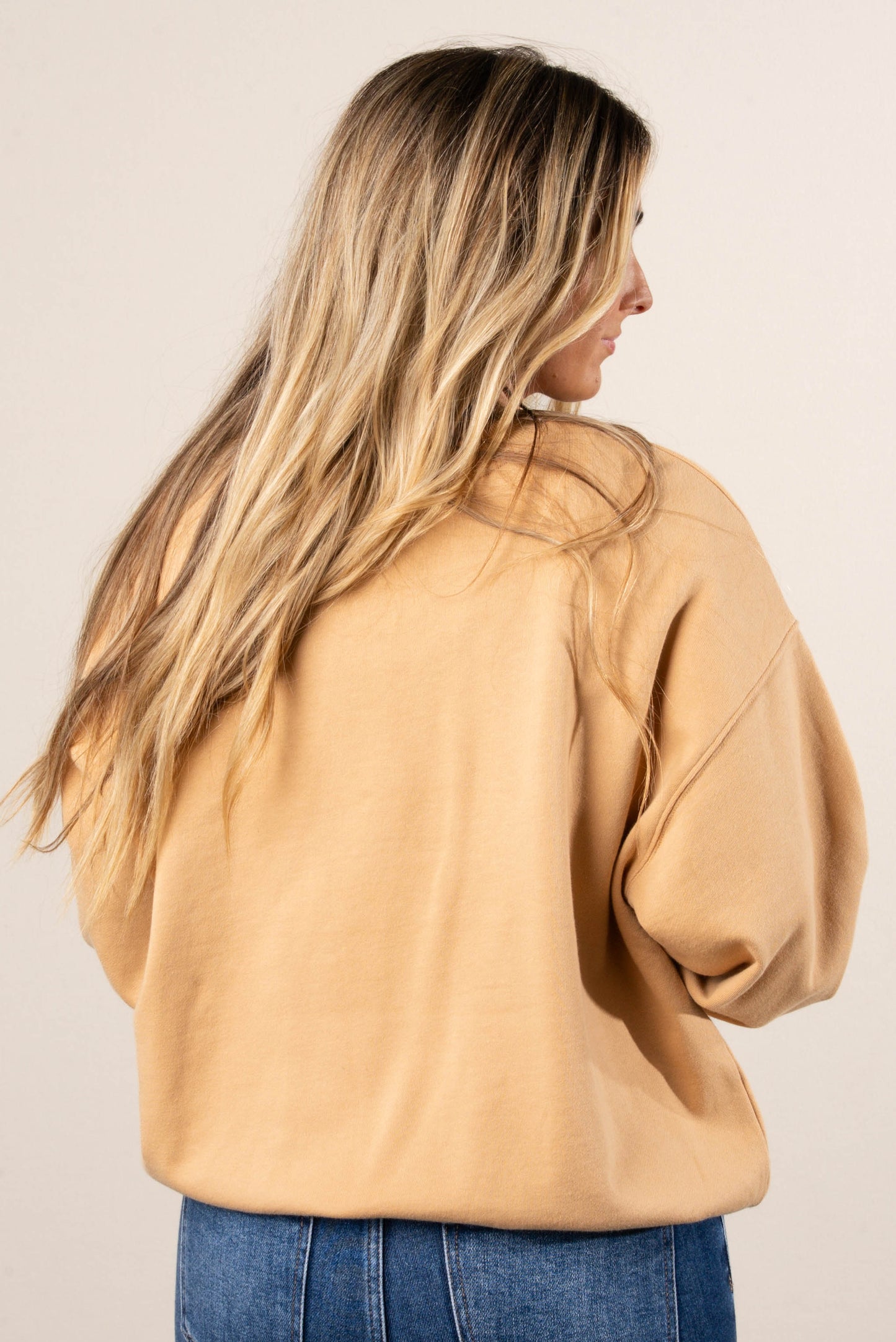Vintage Cowboy Poster Graphic Sweatshirt