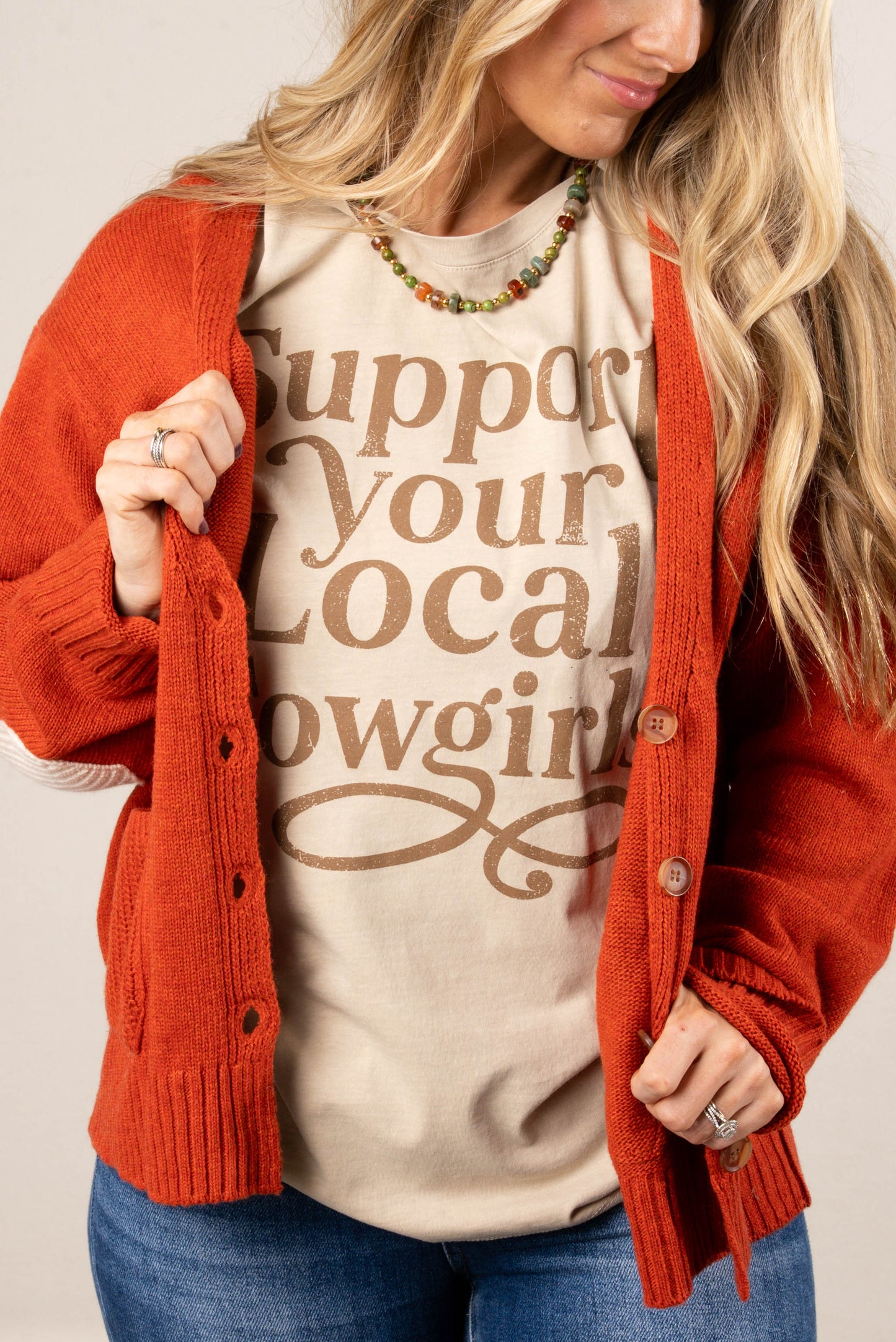 Support Your Local Cowgirls Graphic Tee