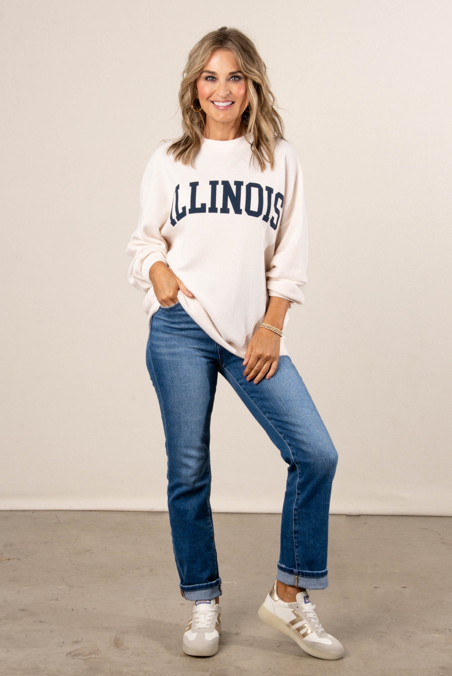 Illinois Collegiate Graphic Pullover