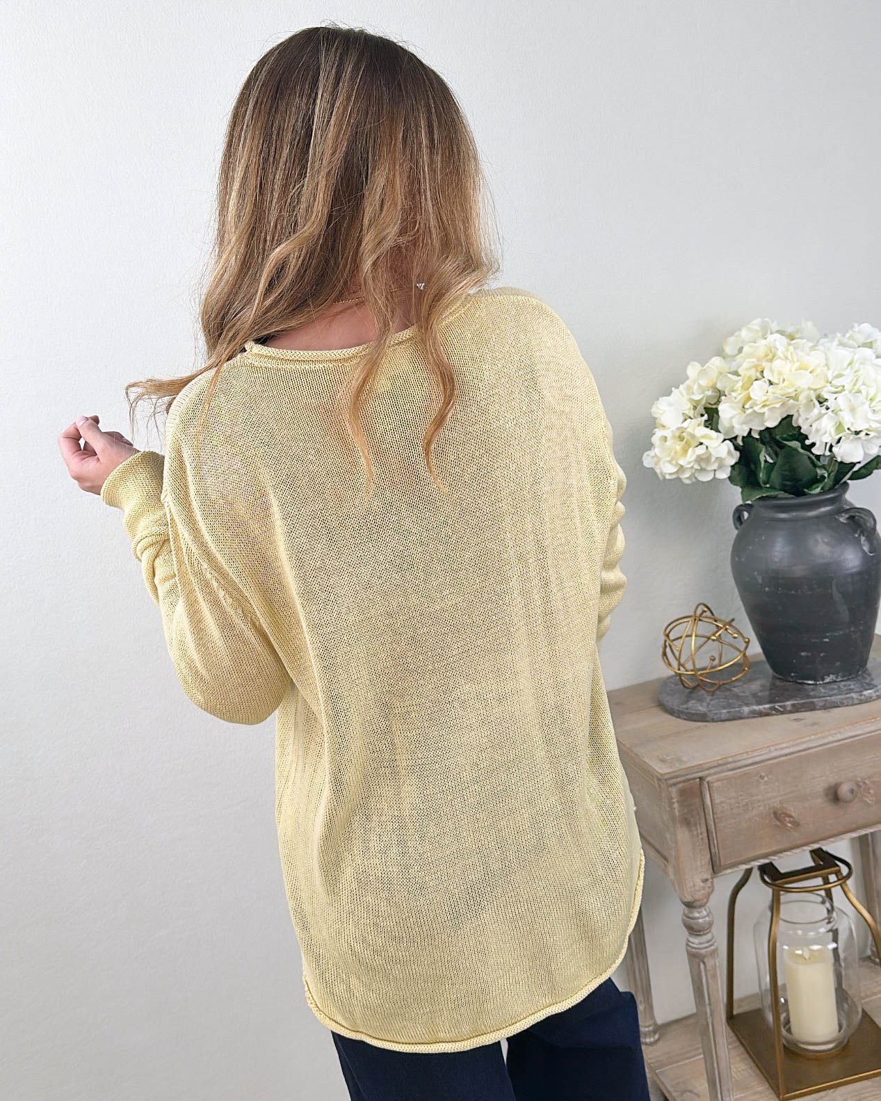 Beach Lightweight Knit Sweater