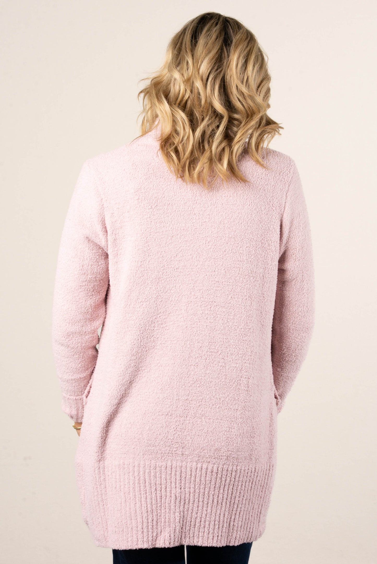 Bennington Chenille Open Front Cocoon Cardigan