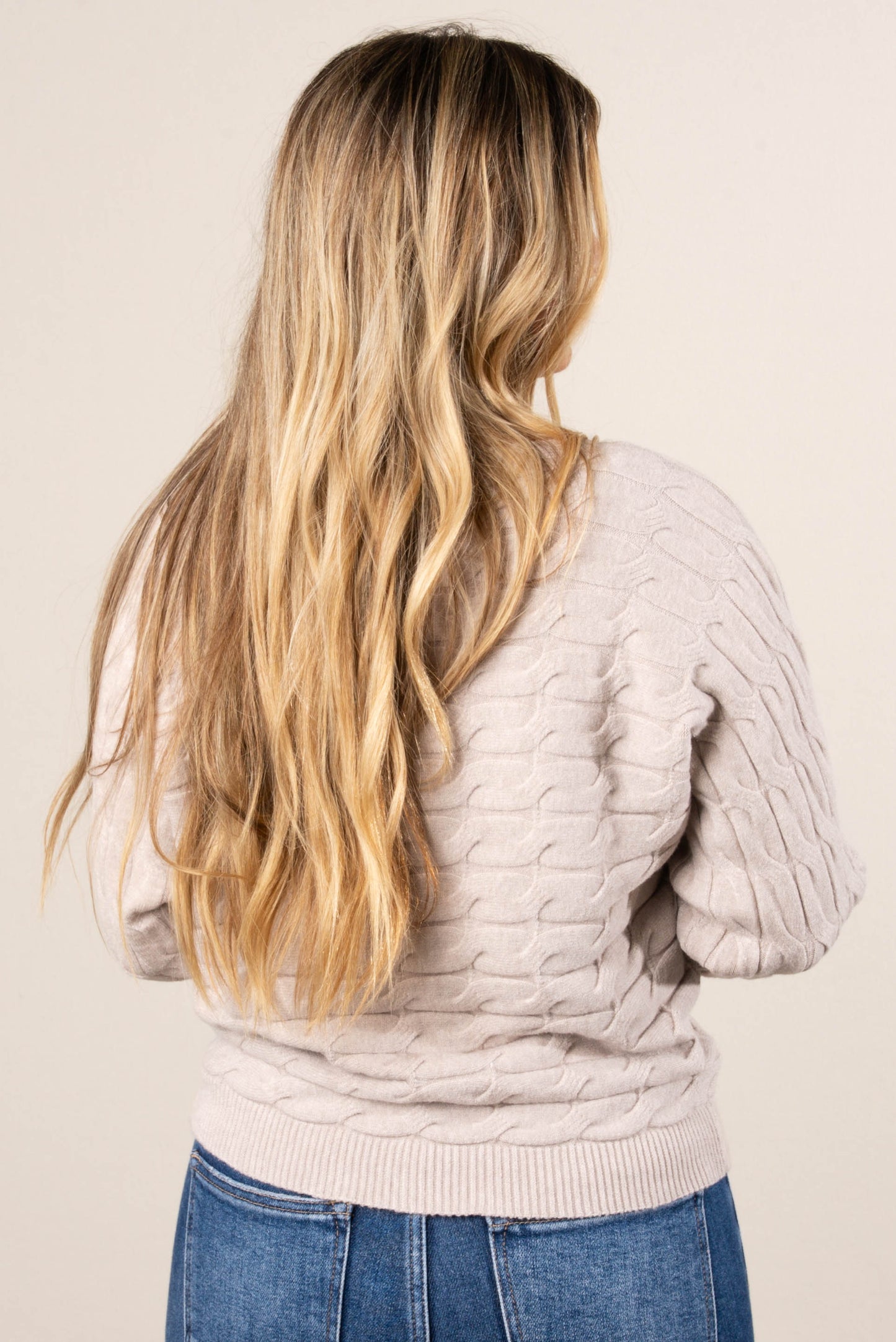 Fairfield Embossed Knit Boat Neck Sweater
