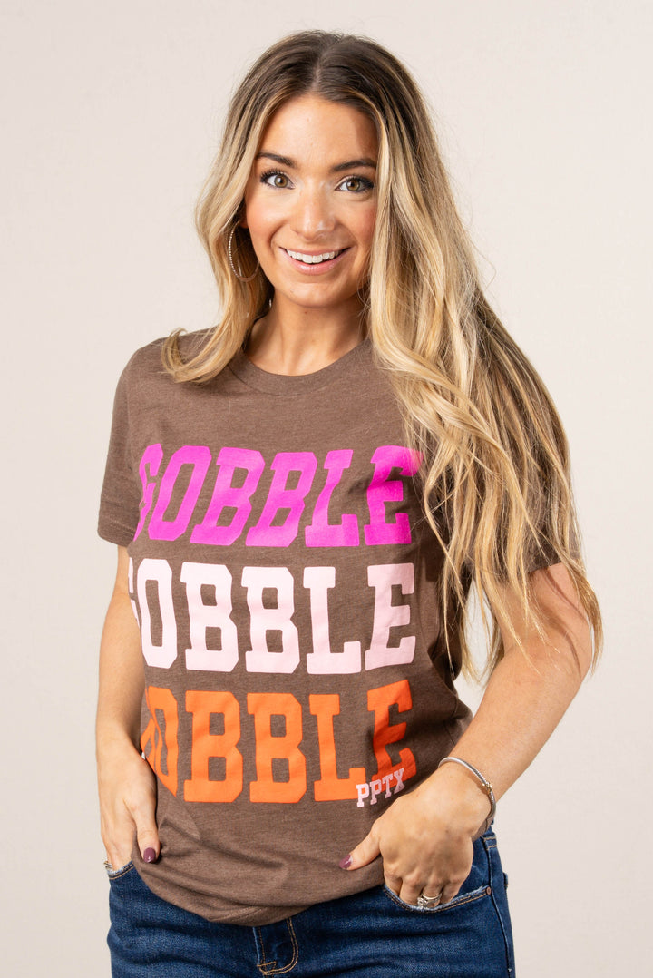 Gobble Gobble Gobble Graphic Tee