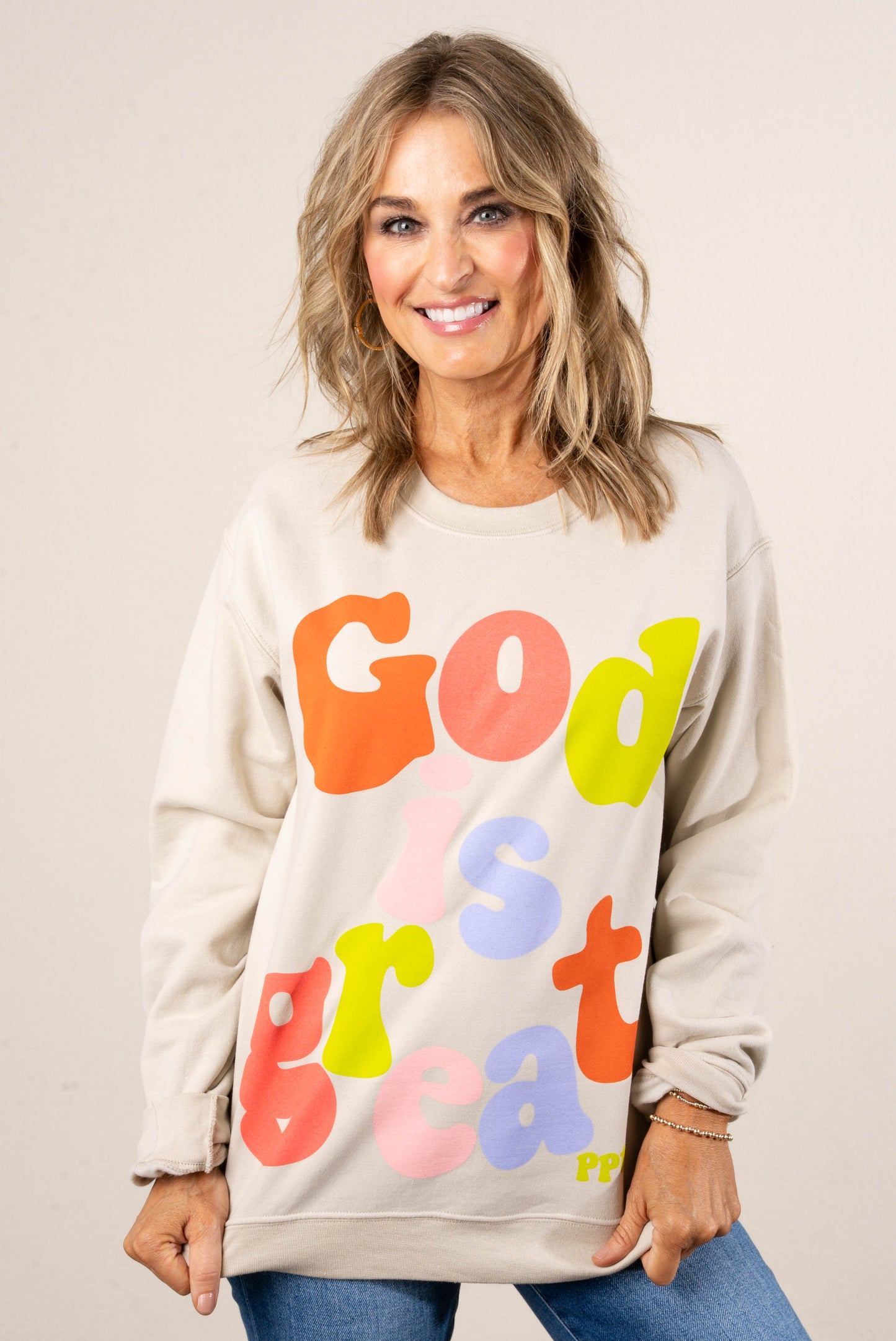 God Is Great Graphic Sweatshirt