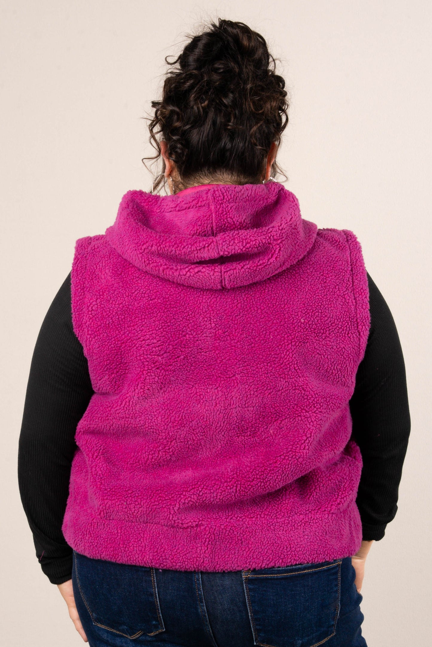 Snowbound Sherpa Hooded Vest