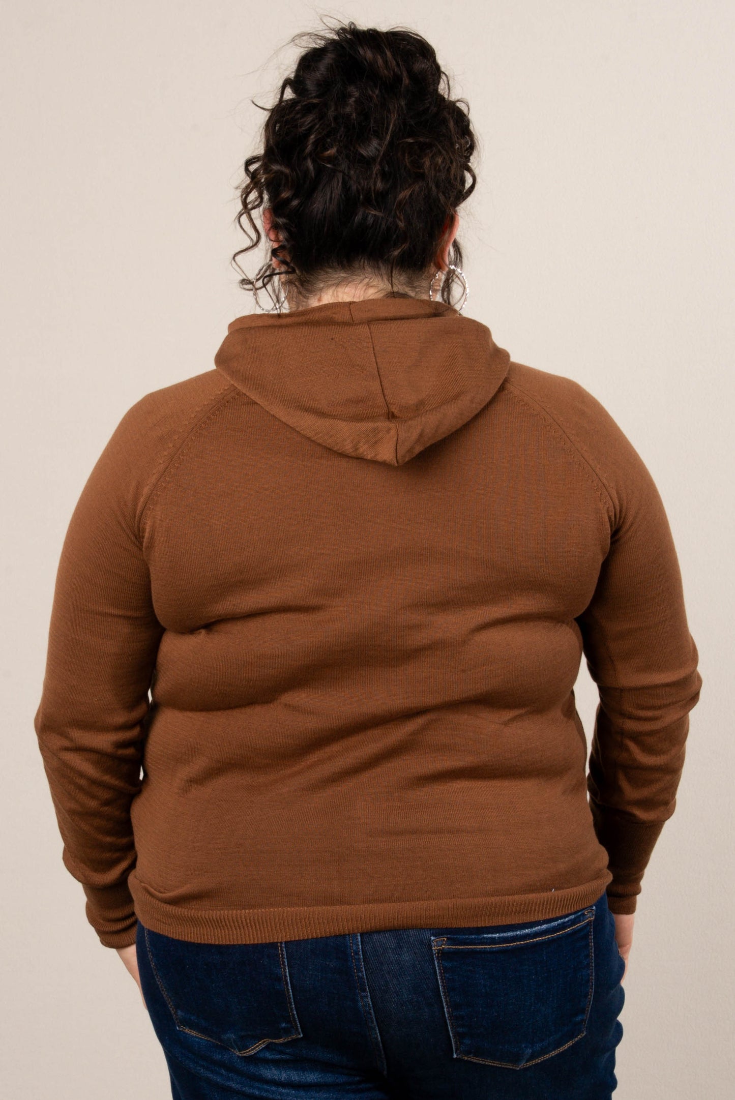 Guiding Light Star Patch Hooded Sweater