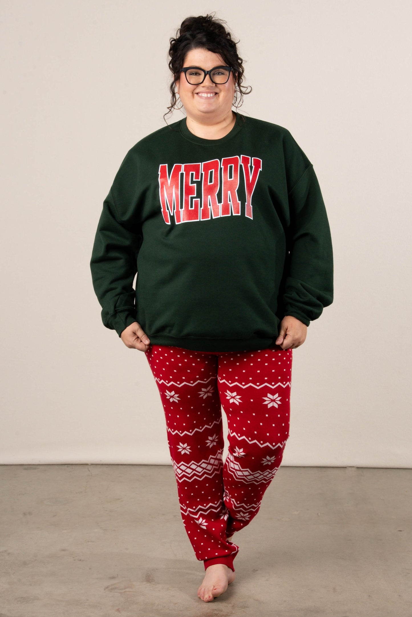 Noel Snowflake Jogger Pants