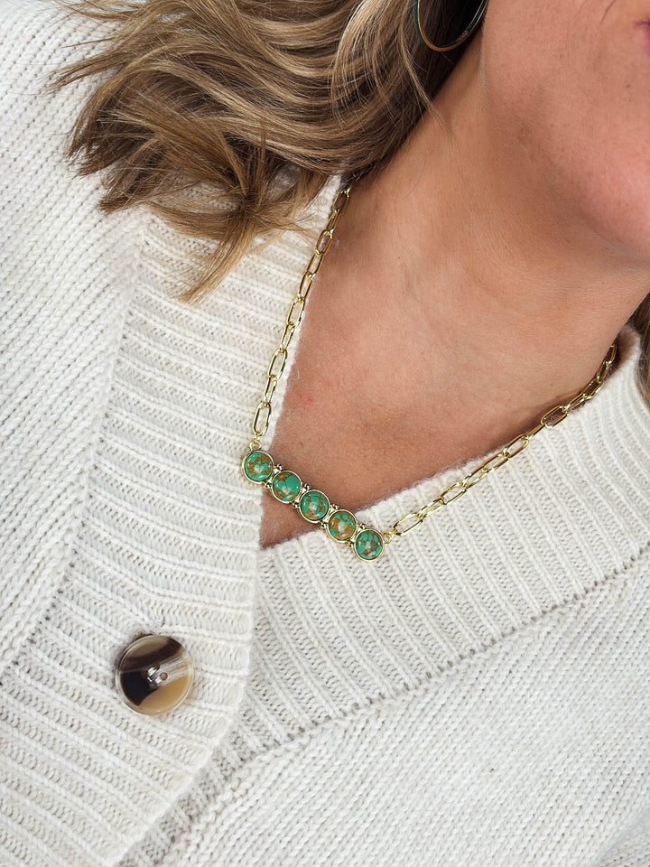 Golden Oasis Necklace