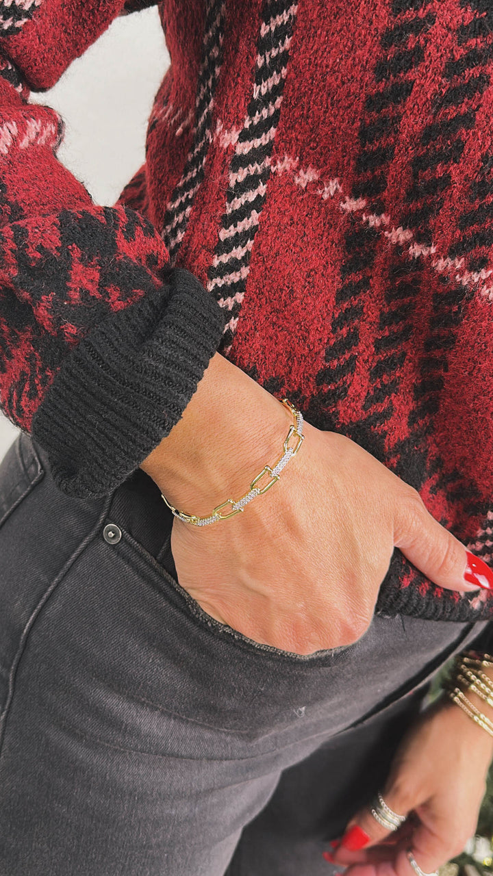 Chain Chic Bangle Bracelet