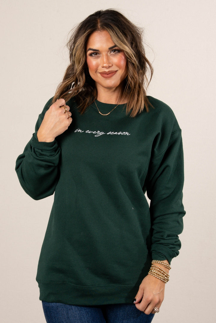 In Every Season Graphic Sweatshirt