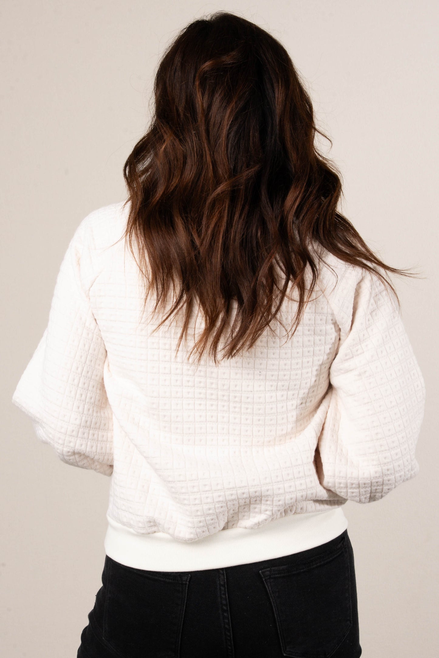 Tristen Textured Henley Pullover