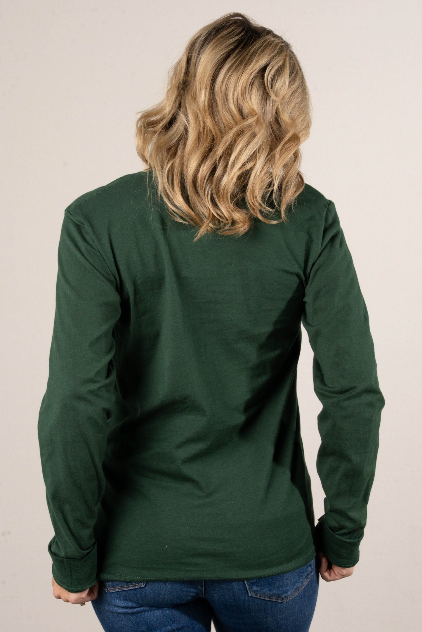 O Come Let Us Adore Him Long Sleeve Graphic Tee