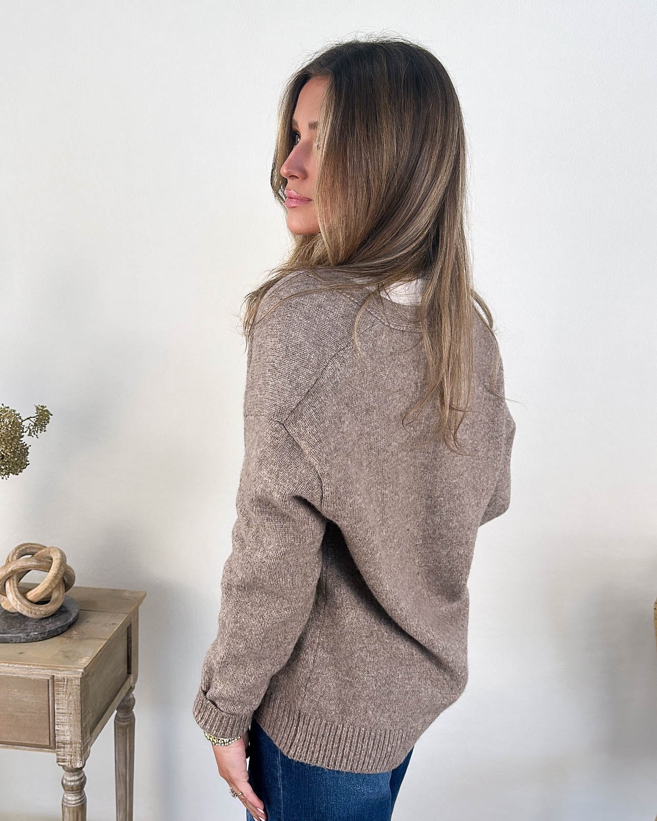 Fall For You Boyfriend Sweater Cardigan