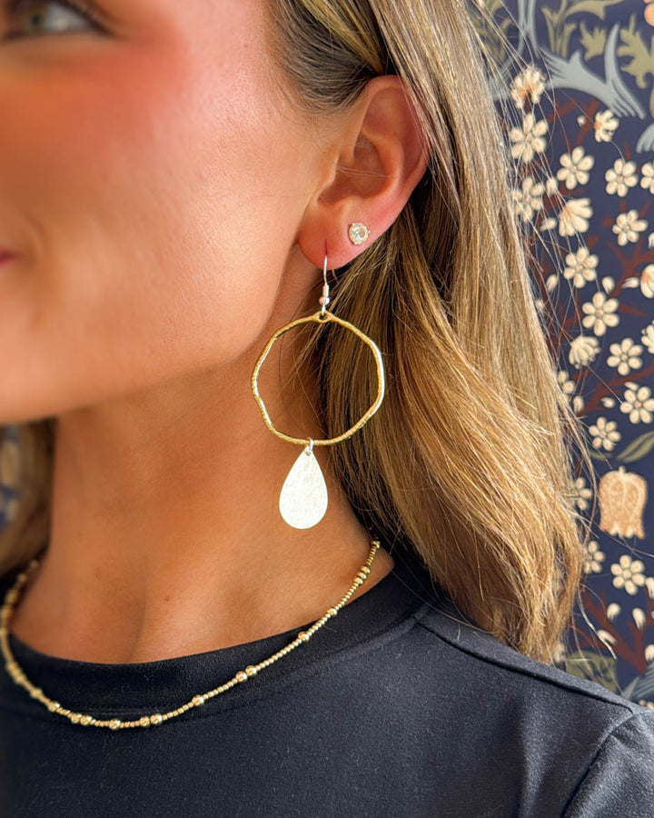 Eye Catching Teardrop Dangle Earrings