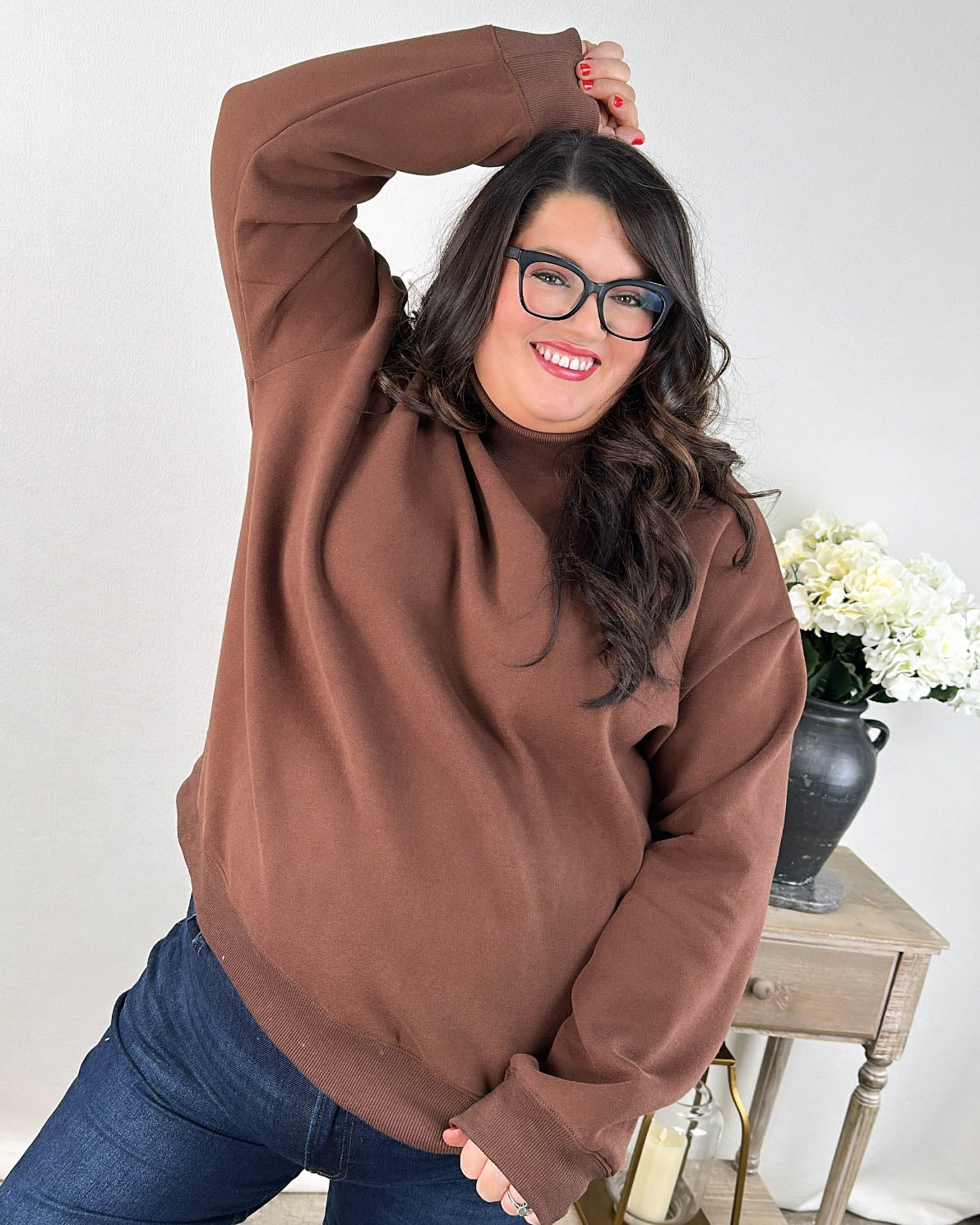 Saturday Standard Mock Neck Sweatshirt