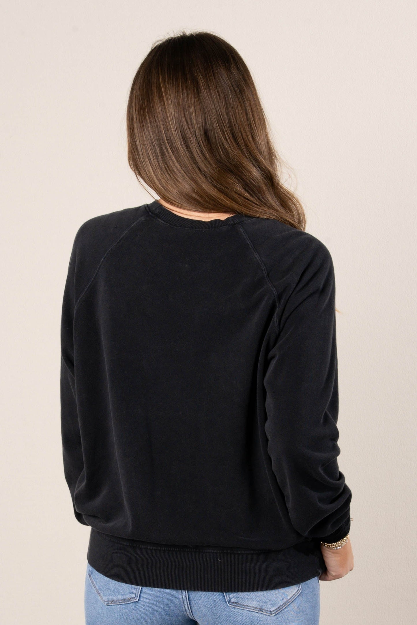 Washed Raglan Sweatshirt