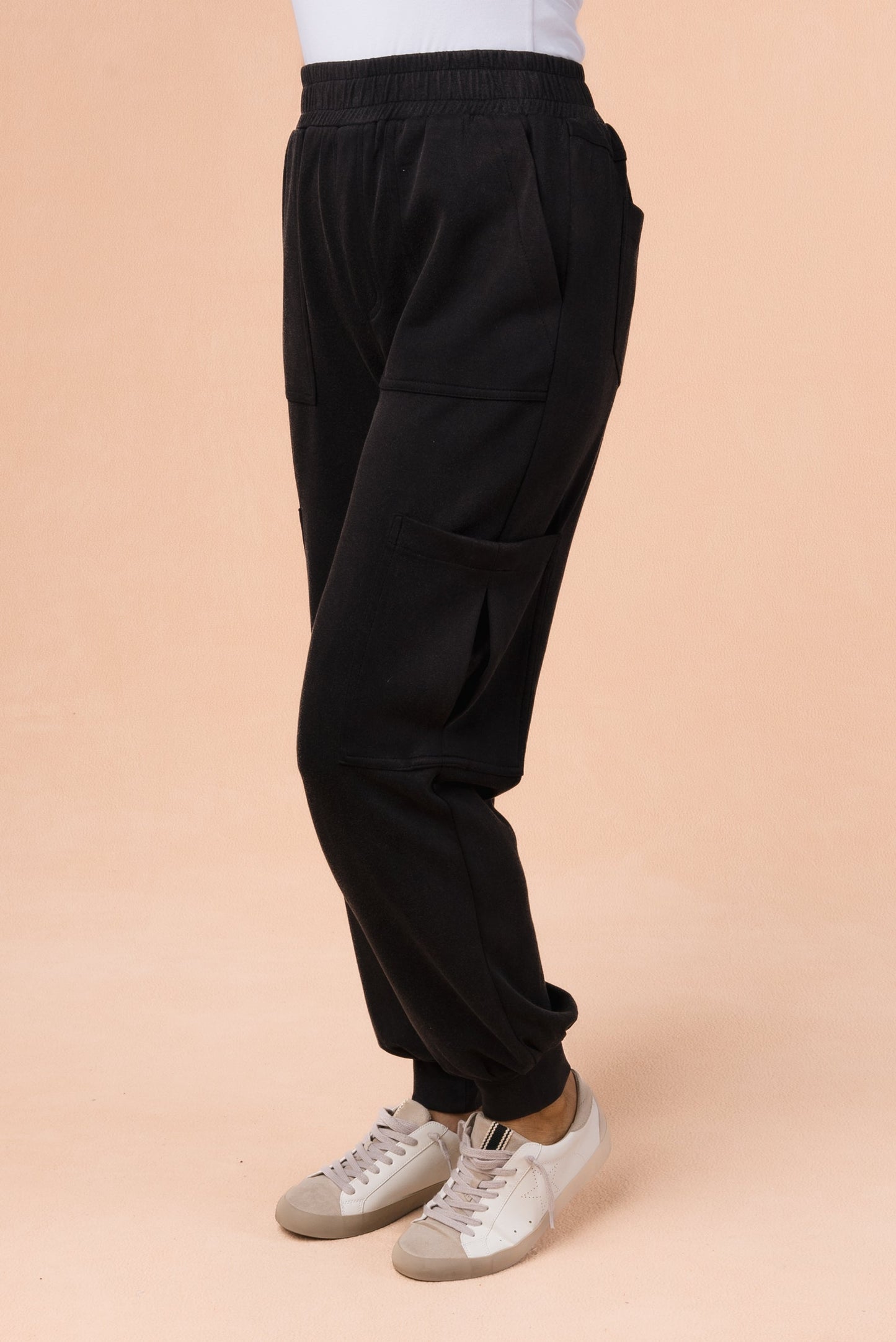 Mineral Washed Cargo Joggers