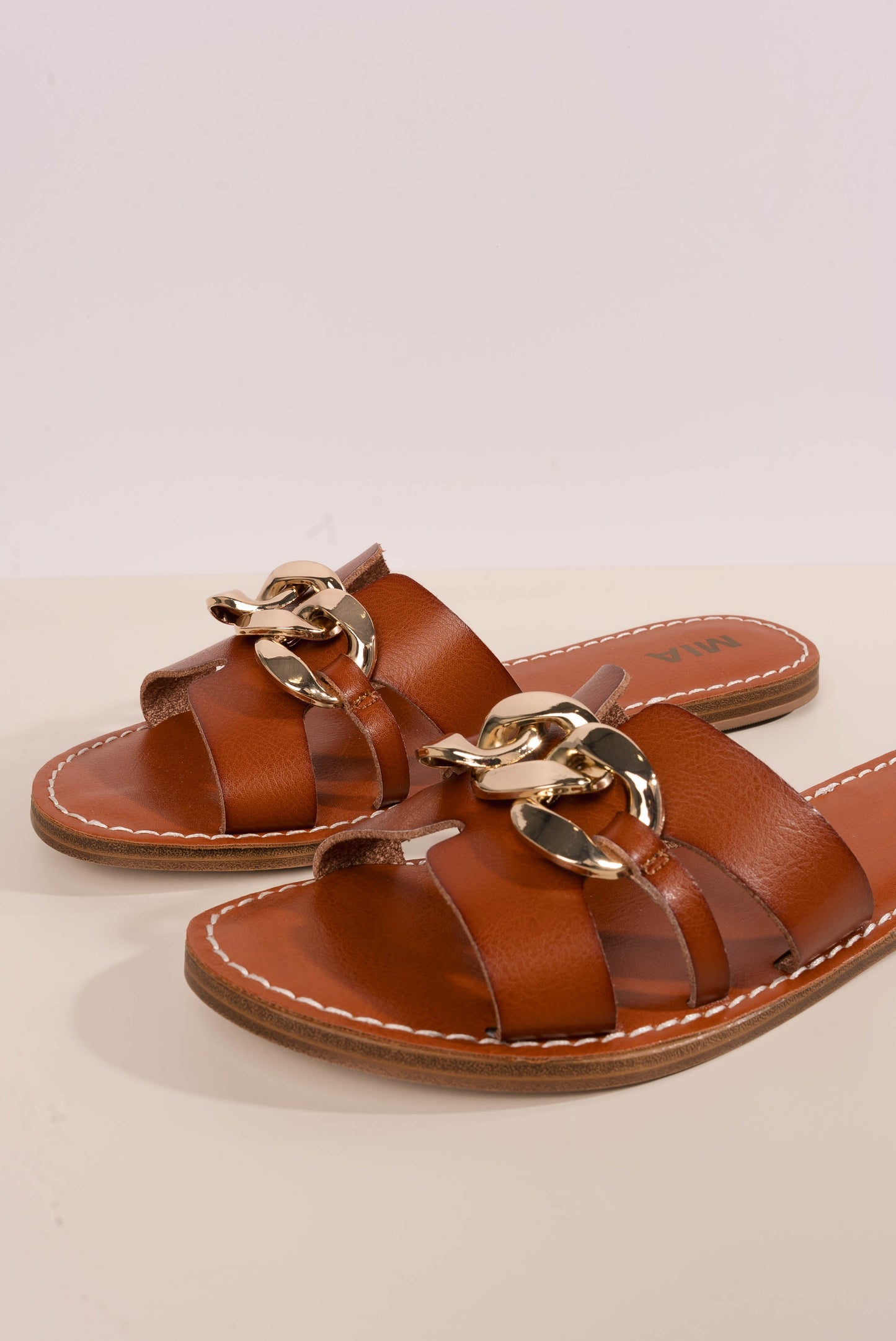 Venetia Chain Slide Sandal
