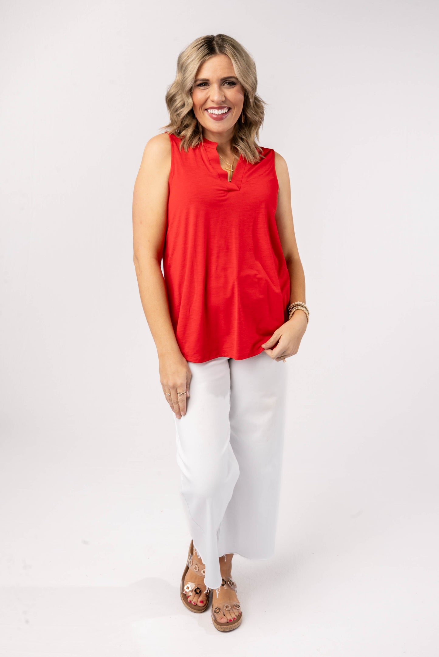 Liz Solid Tank Top