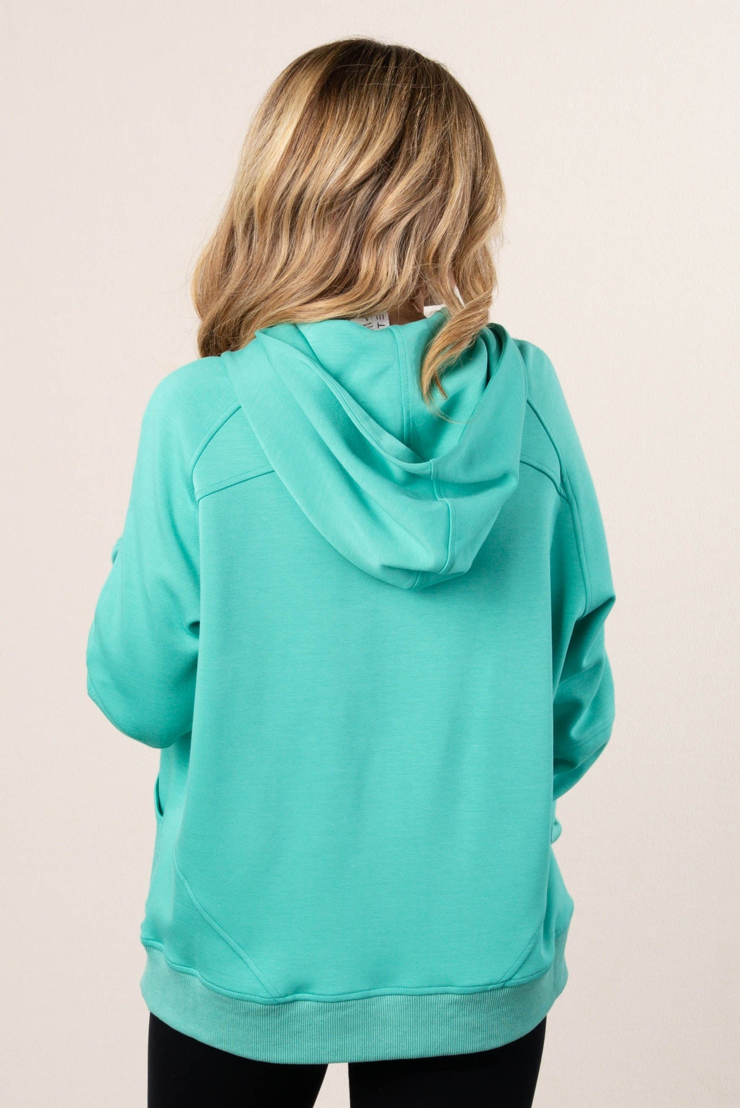 Scuba Half Zip Hooded Pullover