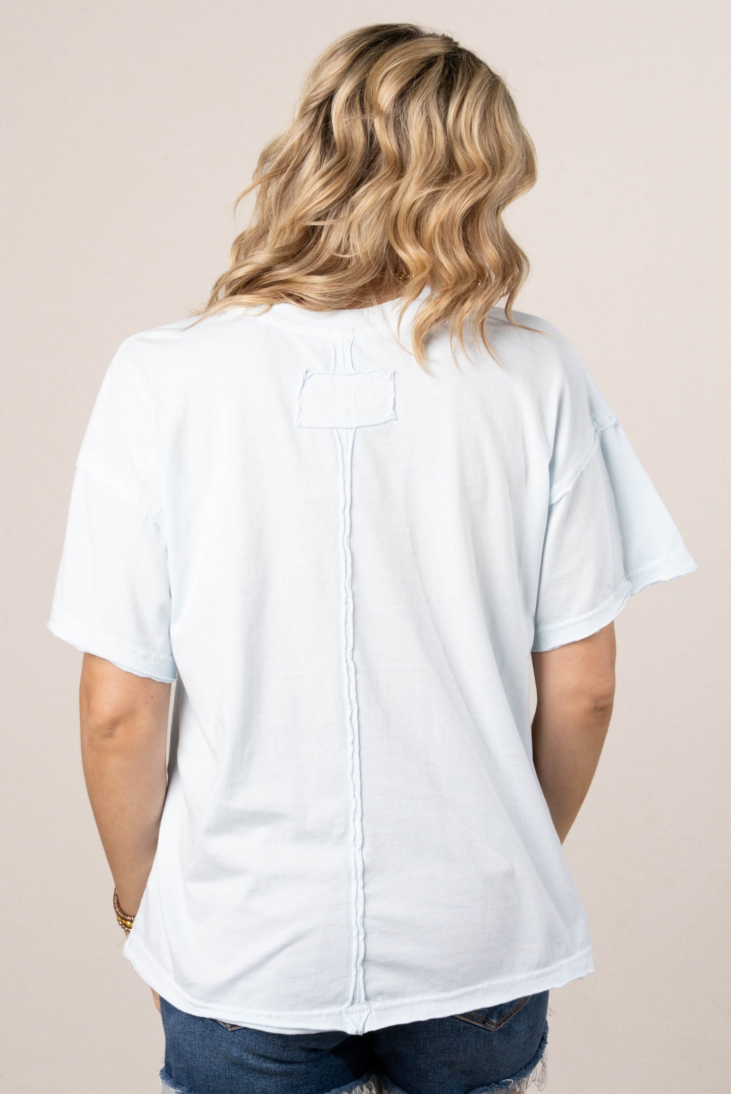 Washed Raw Seamed Tee