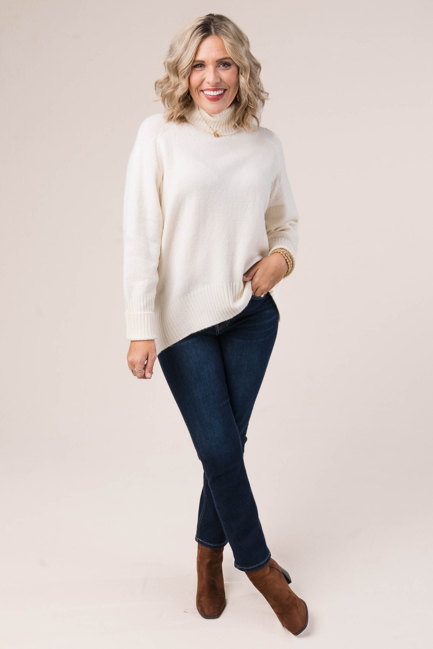 Turtleneck Tunic Sweater *Final Sale*