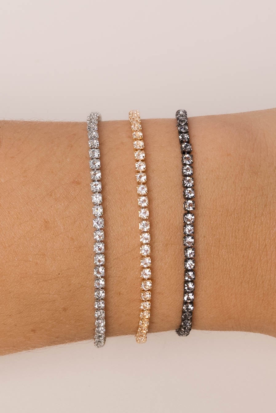 CZ Slider Tennis Bracelet