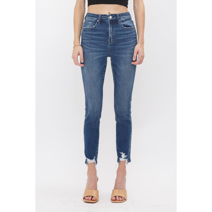 Mica Denim | Kylie High Rise Crop Skinny Jean