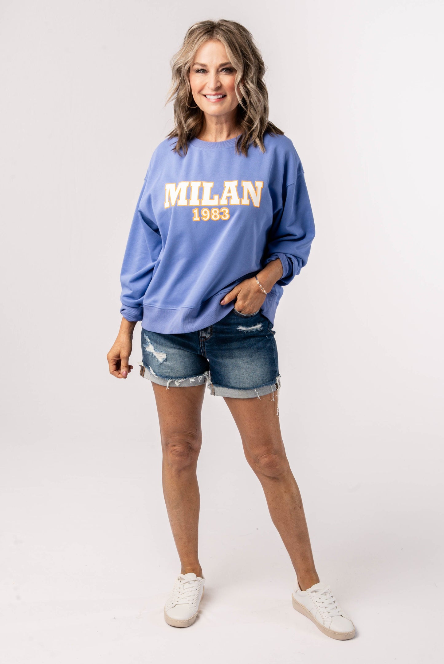 Milan 1983 Graphic Pullover