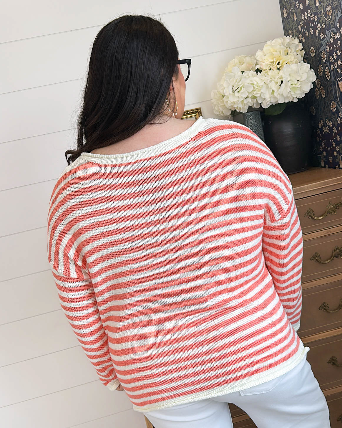 Sunset Sailor Oversized Stripe Sweater