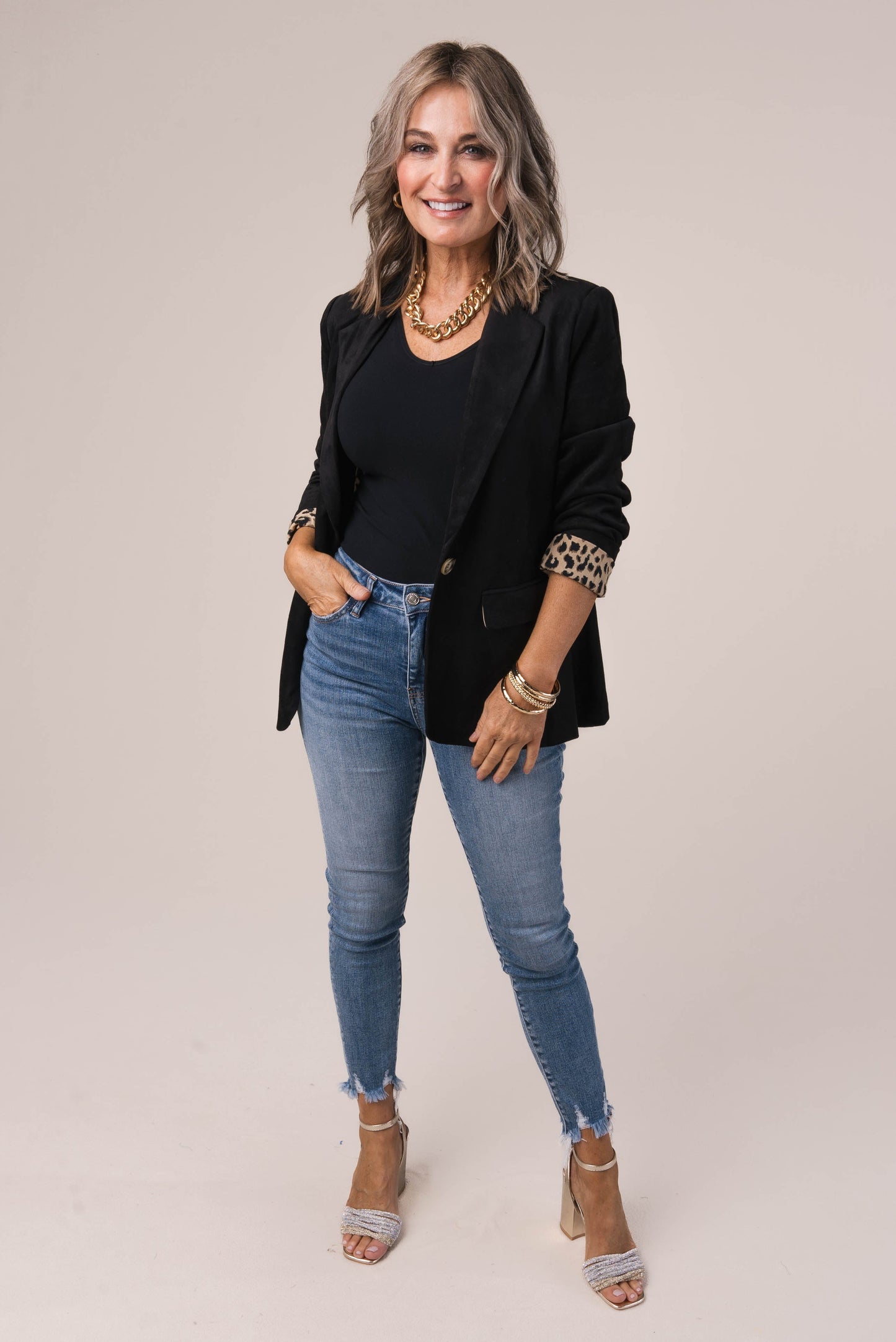 Lovervet by VERVET | Maggie High Rise Crop Skinny Jeans *Final Sale*
