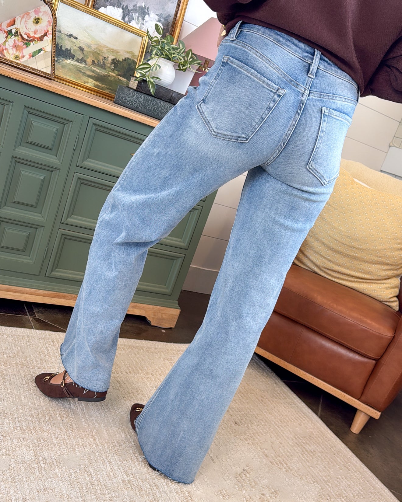 Kamara High Rise Wide Leg Jeans