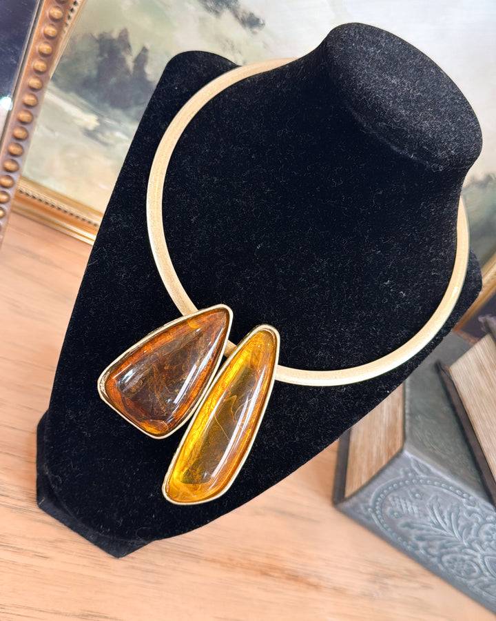 Work Of Art Collar Pendant Necklace