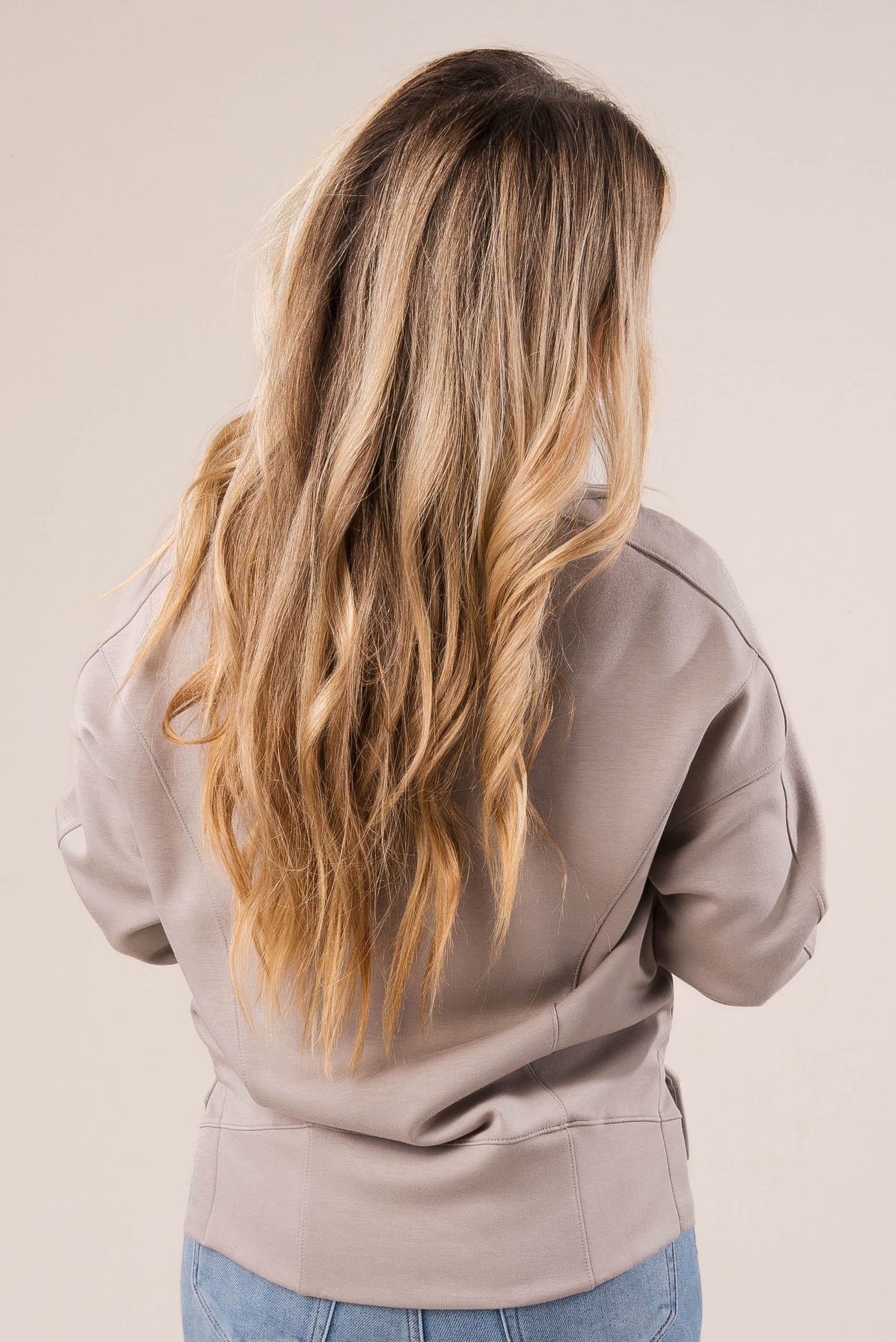 Seamed Half Zip Pullover *Final Sale*