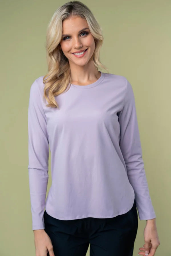 Performance Knit Hi-Lo Top