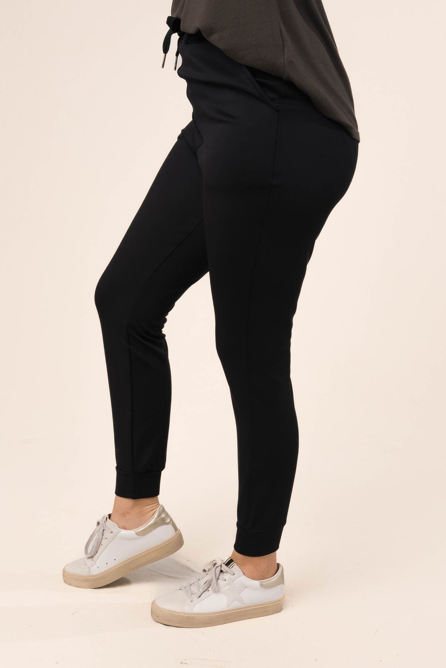 Fleece Lined Drawstring Joggers