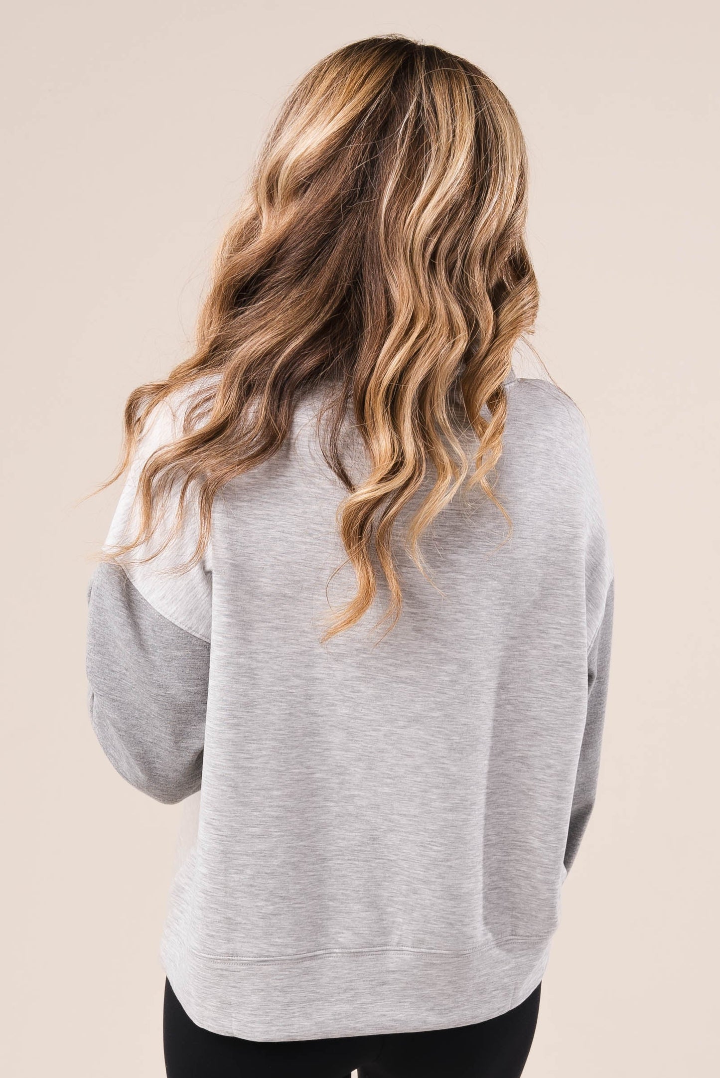 Color Block Henley Pullover