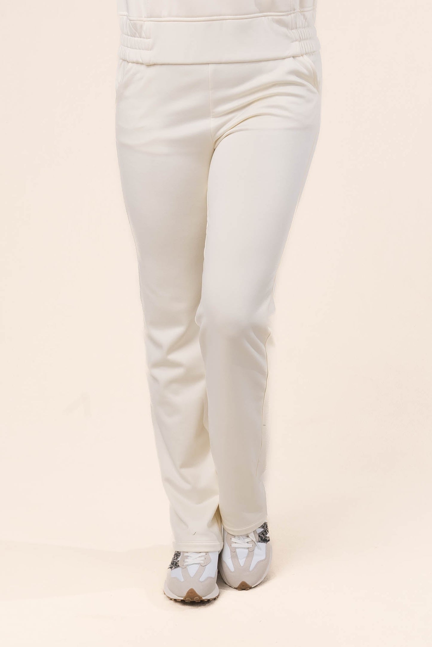 Flat Front Fleece Lined Pants