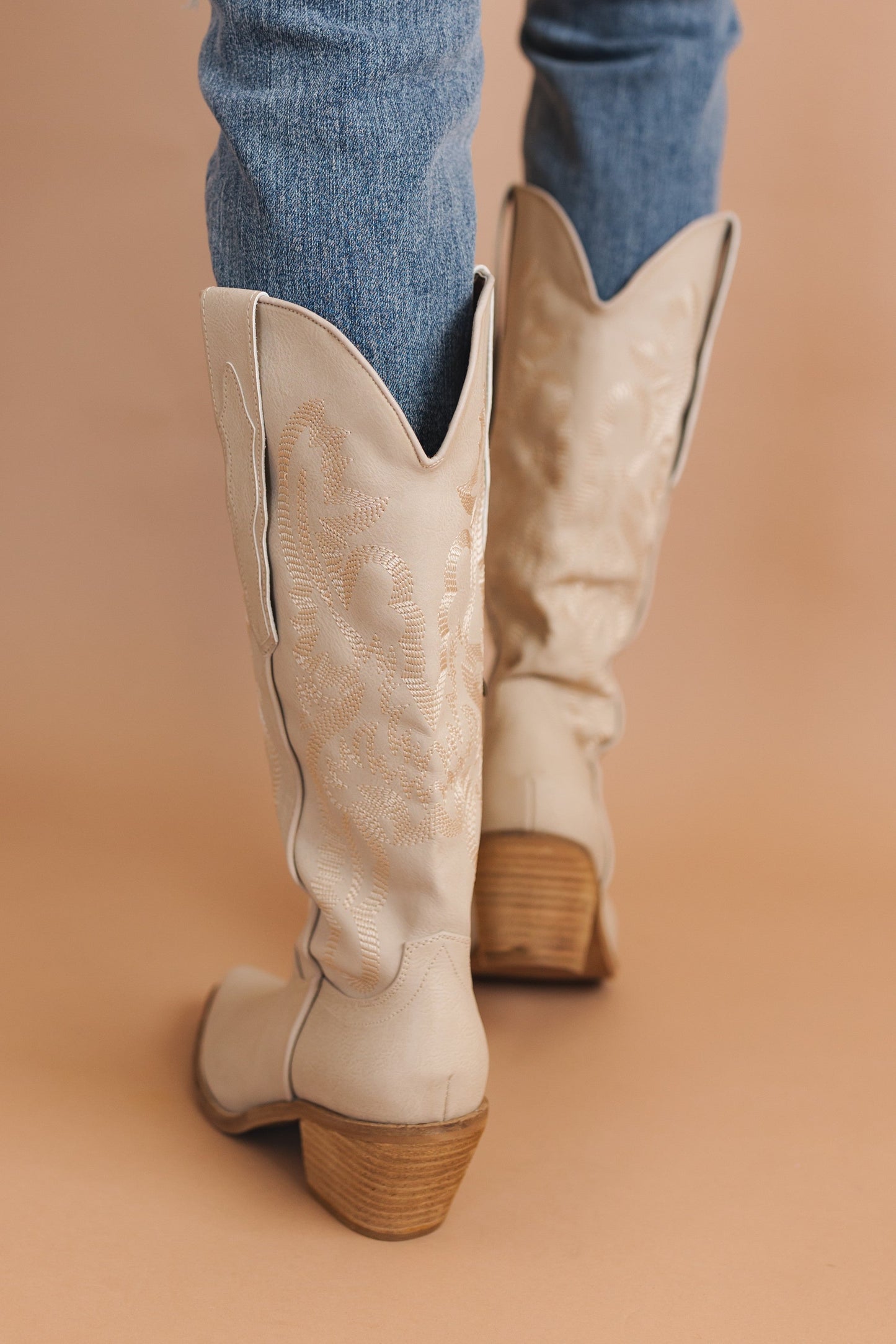 Adela Embroidered Western Boot