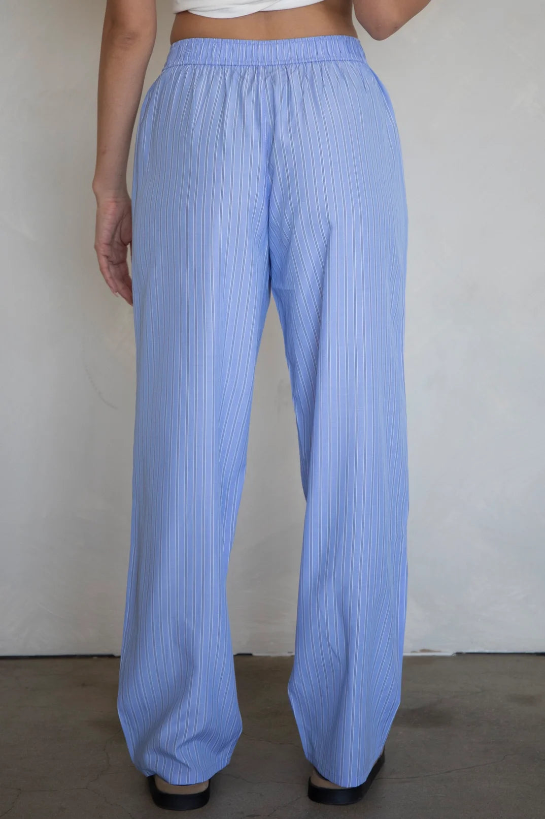 Striped Straight Leg Pajama Pant