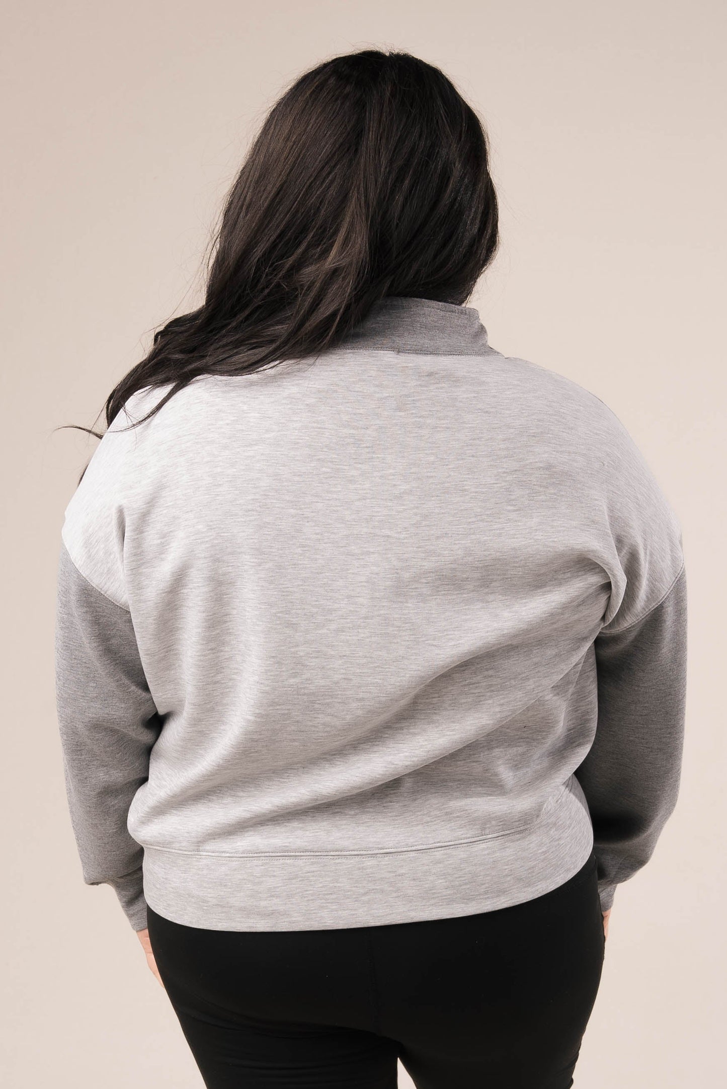 Color Block Henley Pullover